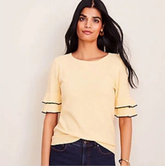 Ann Taylor bell sleeve sweater top - Picture 6 of 6